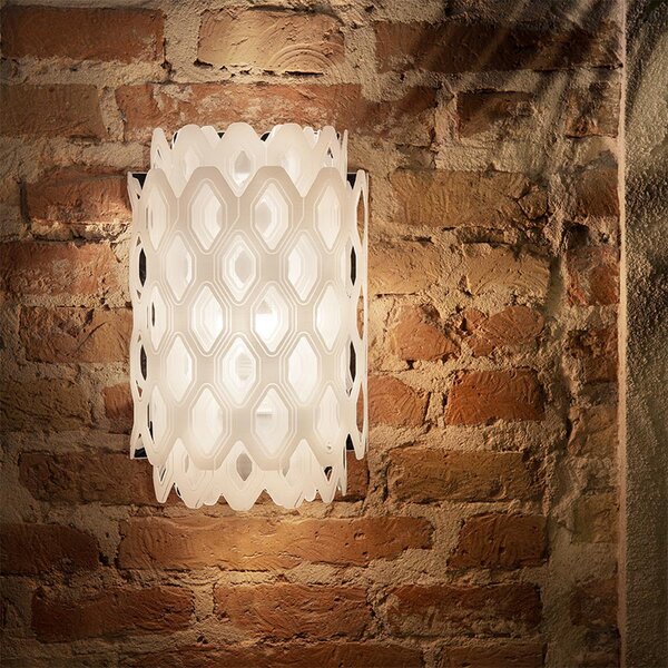 SLAMP LED АПЛИК CHARLOTTE M 1X12W E27 БЯЛ