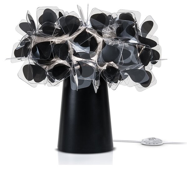 SLAMP НАСТОЛНА ЛАМПА CLIZIA S 1X6W E14 ЧЕРЕН