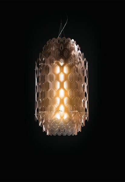 SLAMP ПЕНДЕЛ CHANTAL S 4X12W E27 ОРАНЖЕВ