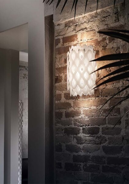 SLAMP LED АПЛИК CHARLOTTE M 1X12W E27 БЯЛ