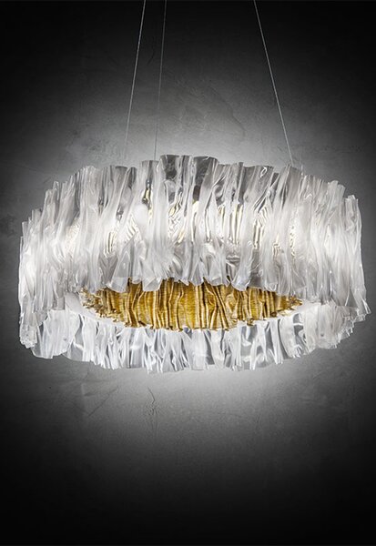 SLAMP ПЕНДЕЛ ACCORDEON M 52W LED 2700K ЗЛАТО