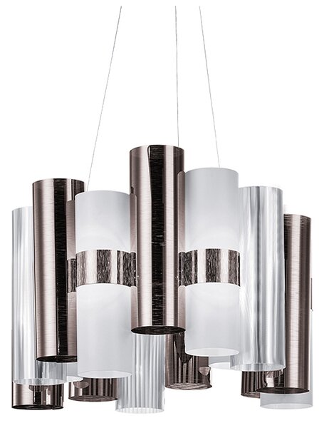 SLAMP ПЕНДЕЛ LA LOLLO M 40W LED 2700K БЯЛ/ХРОМ