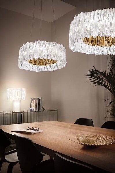 SLAMP ПЕНДЕЛ ACCORDEON M 52W LED 2700K ЗЛАТО