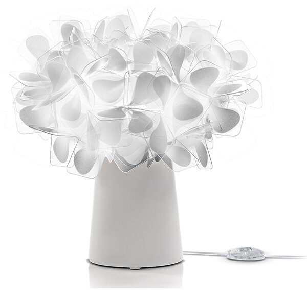 SLAMP НАСТОЛНА ЛАМПА CLIZIA S 1X6W E14 БЯЛ