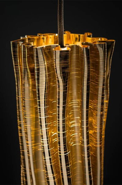 SLAMP ПЕНДЕЛ ACCORDEON 1X6W E14 ЗЛАТО