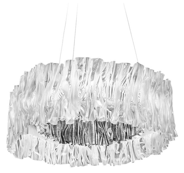 SLAMP ПЕНДЕЛ ACCORDEON M 52W LED 2700K СРЕБРО