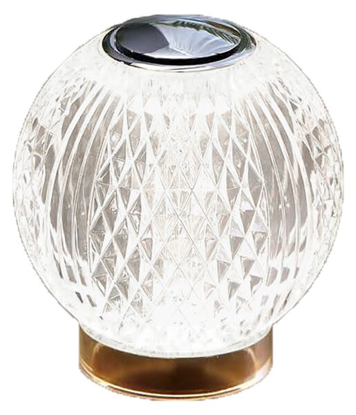 DIAMOND LED НАСТОЛНА ЛАМПА 2W 3000K ДИМ,ЗЛАТО