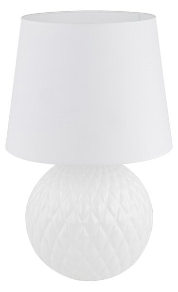 TK LIGHTING НАСТОЛНА ЛАМПА SANTANA 5593 1XE27 БЯЛ