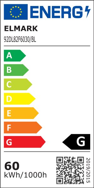 ДВОЙНА ПОДВИЖНА LED ЛУНА 2X30W 230V 3000K ЧЕРНА