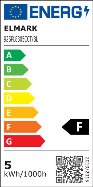 SPL-83 LED SPOT ЛУНА ЗА ВГР. 5W CCT 90X30MM ЧЕРНА