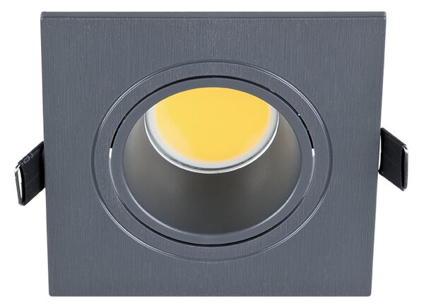 LED ПЛАСТМАСОВА КВАДРАТНА ЛУНА COB 7W 2700-3000K