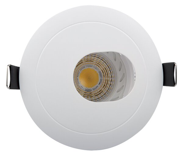 LED ПЛАСТМАСОВА КРЪГЛА В СТРАНИ ЛУНА PAR 16 COB 7W