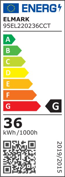 EL-2202 LED ПЛАФОНИЕРА 36W CCT ДИМИРУЕМА БЯЛА