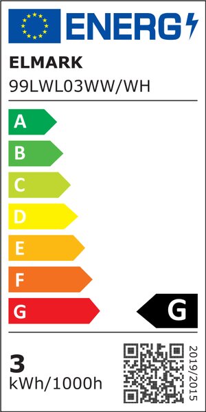 LED ЛАМПА ЗА СТЕНА 3W 3000K БЯЛА