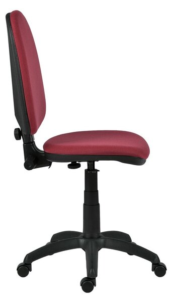 Работен стол Antares GOLF PLUS, до 120кг, дамаска, газов механизъм, коригиране на височината, бордо/черен