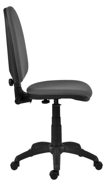 Работен стол Antares GOLF PLUS, до 120кг, дамаска, газов механизъм, коригиране на височината, черно-сив