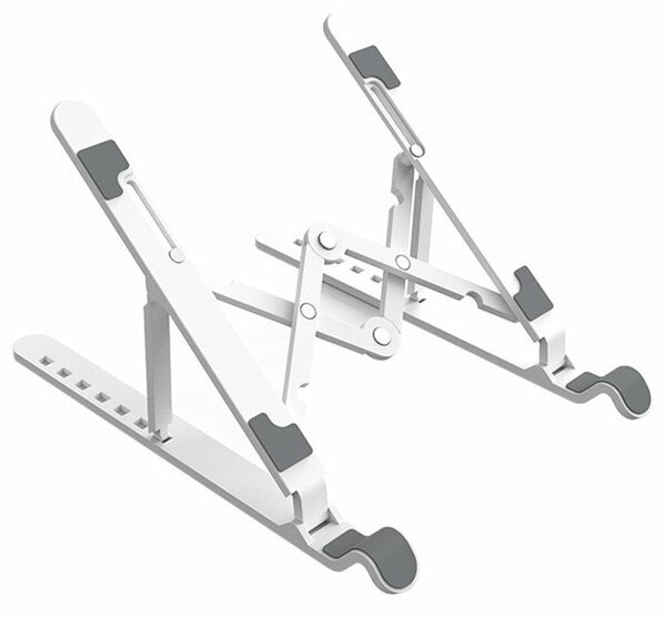 Поставка за лаптоп Orico PFB-A23-WH, до 15.6" (39.62 cm), 40кг. товароносимост, бяла