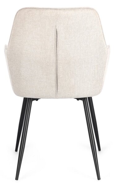 BIZZOTTO ТРАПЕЗЕН СТОЛ CORA 58X63X85,5 БЕЖОВ