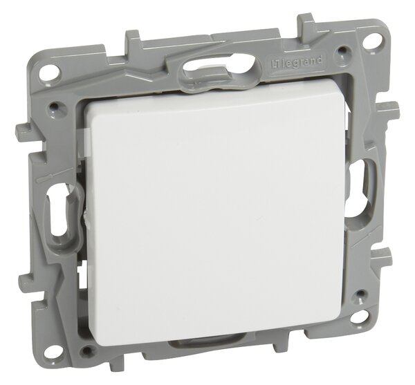 LEGRAND Електрически ключ сх.1 NILOE 10A бял