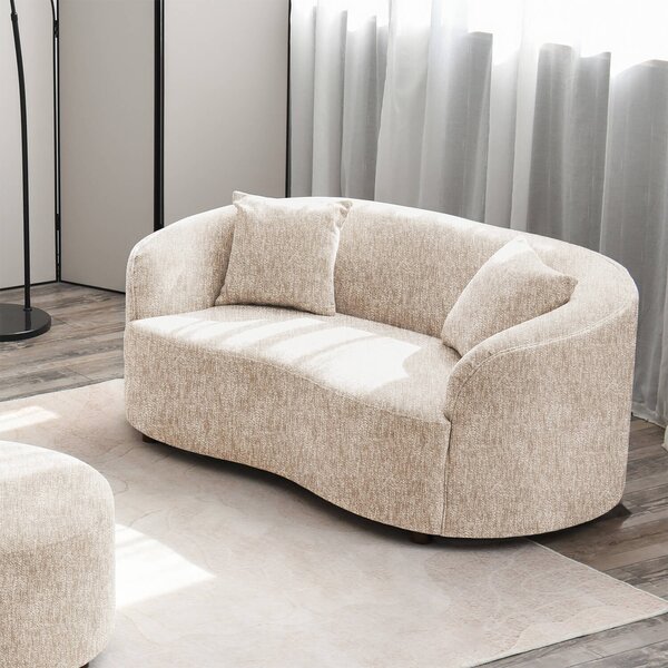 Двуместен диван DOLCE VITA 170x96x73 бежов