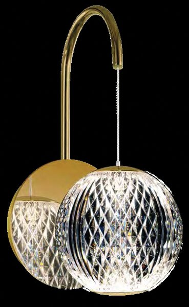 DIAMOND LED АПЛИК 4.2W 3000K, ЗЛАТО