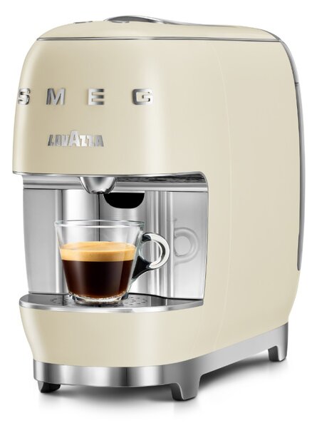 Smeg Кафемашина с капсули Lavazza A Modo Mio крем