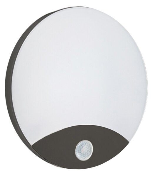 ST71B LED АПЛИК С PIR СЕНЗОР 160° 15W 4000K ЧЕРЕН