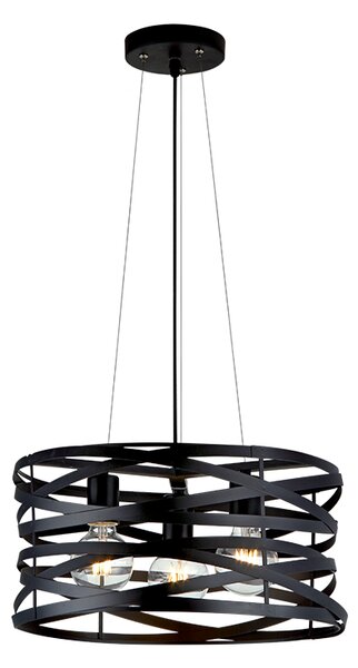 HELIX ПЕНДЕЛ 3XE27 ЧЕРЕН