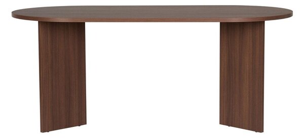 Трапезна маса с орехов декор 89,5x180 cm Sablin – Kalune Design