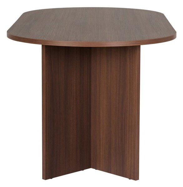Трапезна маса с орехов декор 89,5x180 cm Sablin – Kalune Design