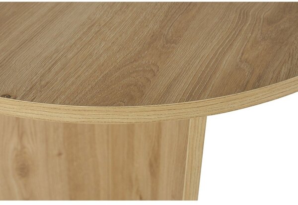 Трапезна маса с дъбов декор 89,5x180 cm Sablin – Kalune Design
