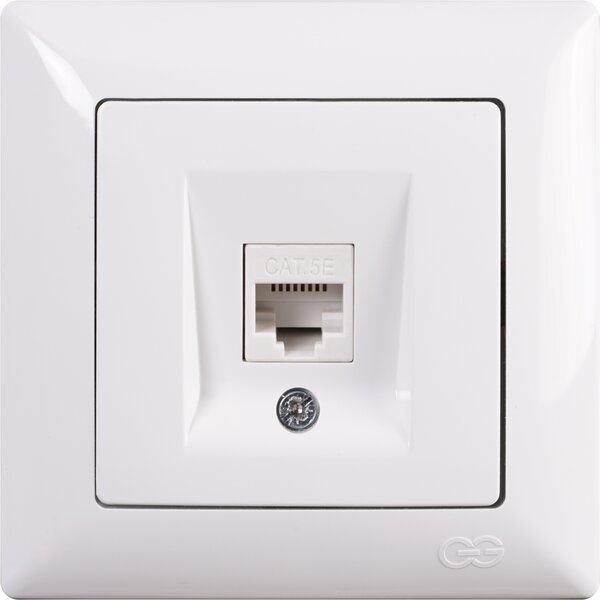 VISAGE КОМПЮТЪРЕН КОНТАКТ RJ45 БЯЛ