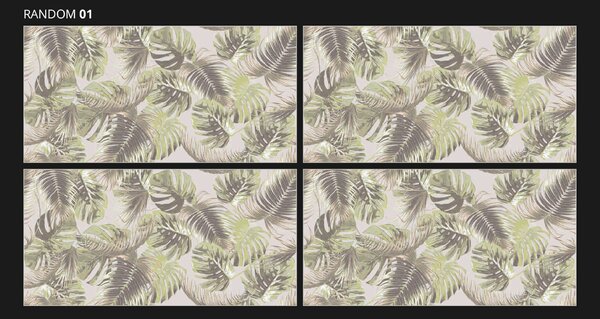 Гранитогрес MIDAS WHITE DECOR Matt 60x120cm