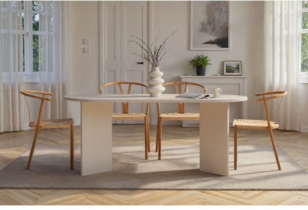 Полугланцова трапезна маса 89,5x180 cm Sablin – Kalune Design