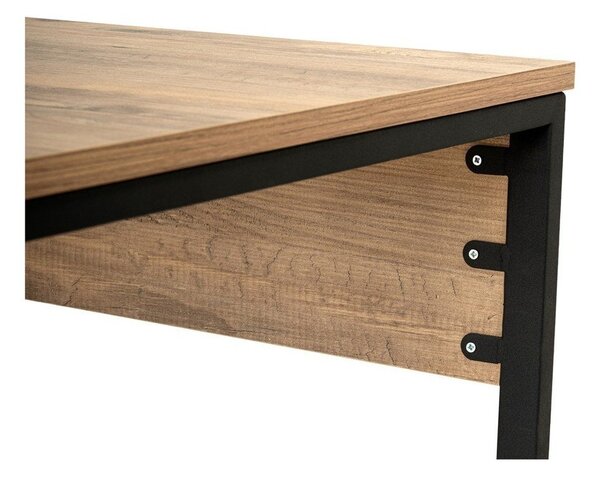 Работна маса с боров декор 60x240 cm Twin – Kalune Design