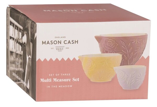 Керамични мерителни чаши в комплект от 3 бр. In The Meadow – Mason Cash