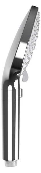 Пластмасова душ глава в блестящо сребрист цвят ø 12 cm Water Saving – Wenko