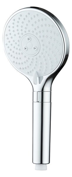 Пластмасова душ глава в блестящо сребрист цвят ø 12 cm Water Saving – Wenko