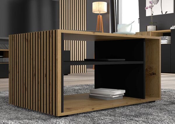 Масичка за кафе AURIS, 87x55, дъб артисан