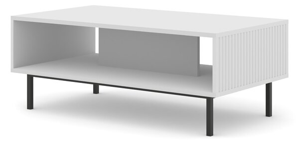 Масичка за кафе Ravenna B 90x60, бял мат/черно