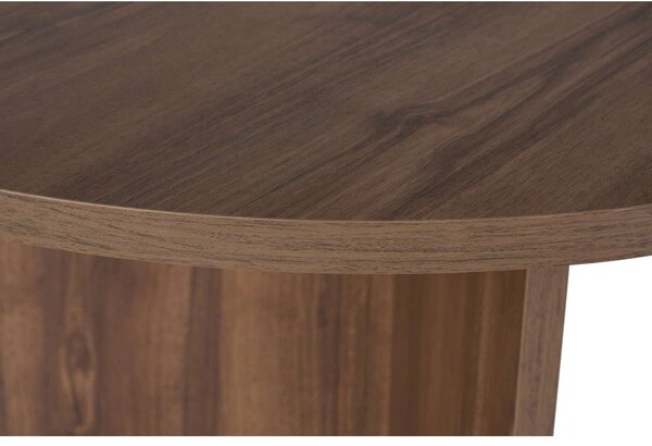 Трапезна маса с орехов декор 90x200 cm Sabella – Kalune Design