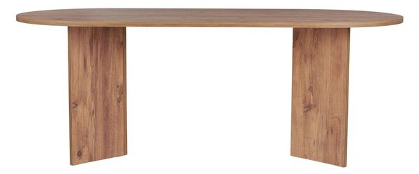Трапезна маса с боров декор 90x200 cm Sabella – Kalune Design