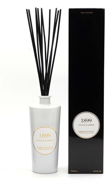 Cereria Molla Луксозен дифузер Tobacco & Amber 100ml Бял