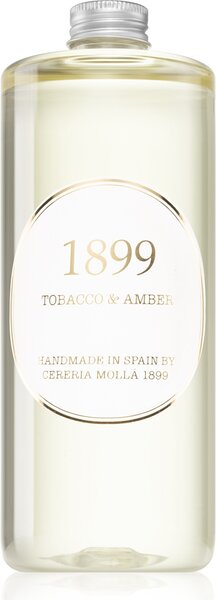 Cereria Molla Пълнител за ароматизатор за стая 500 ml Tobacco & Amber Бял