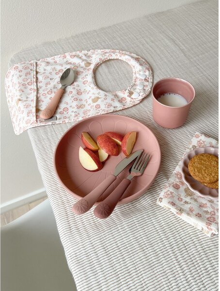 Детски прибори за хранене от силикон 3 бр. Rose Mix – Cam Cam Copenhagen