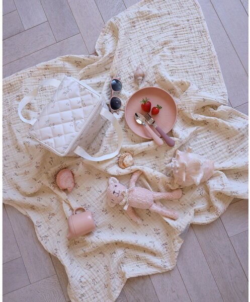 Детски прибори за хранене от силикон 3 бр. Rose Mix – Cam Cam Copenhagen