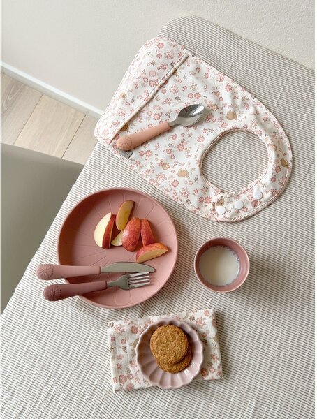 Детски прибори за хранене от силикон 3 бр. Rose Mix – Cam Cam Copenhagen