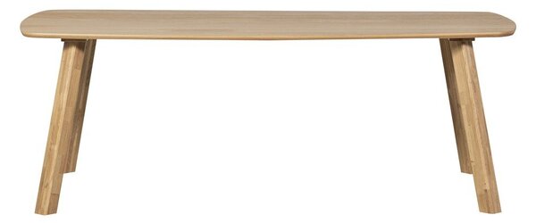 Трапезна маса от масивен дъб 100x180 cm Tablo – WOOOD