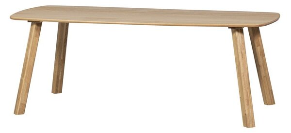 Трапезна маса от масивен дъб 100x180 cm Tablo – WOOOD