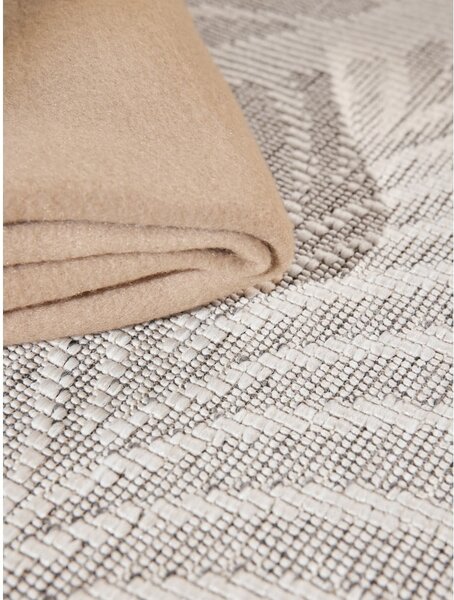 Килим за открито и закрито в цвят слонова кост и сиво 160x230 cm Duet Liora – NORTHRUGS